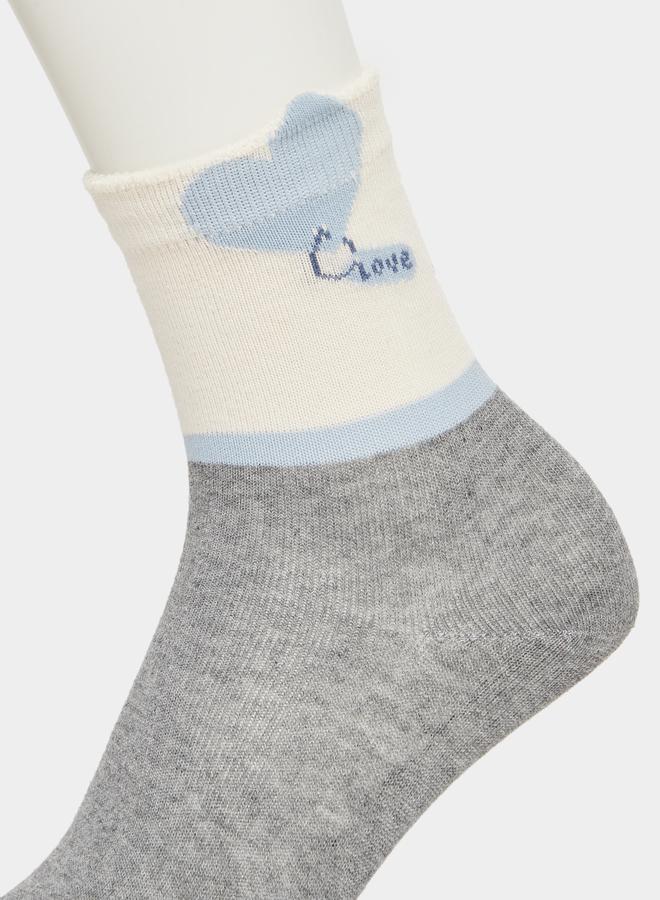 ستايلي طقم 5 جوارب كاحل مضلعة - Image 5